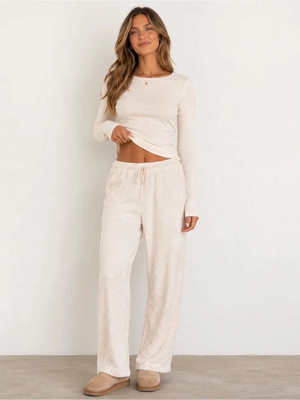 U2B Urban Basics Fuzzy Lounge Pants‎ size Large